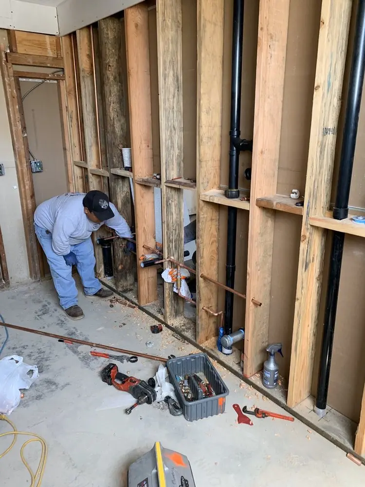 Commercial rough-in plumbing for Water Heater Replacement in Palmer Park